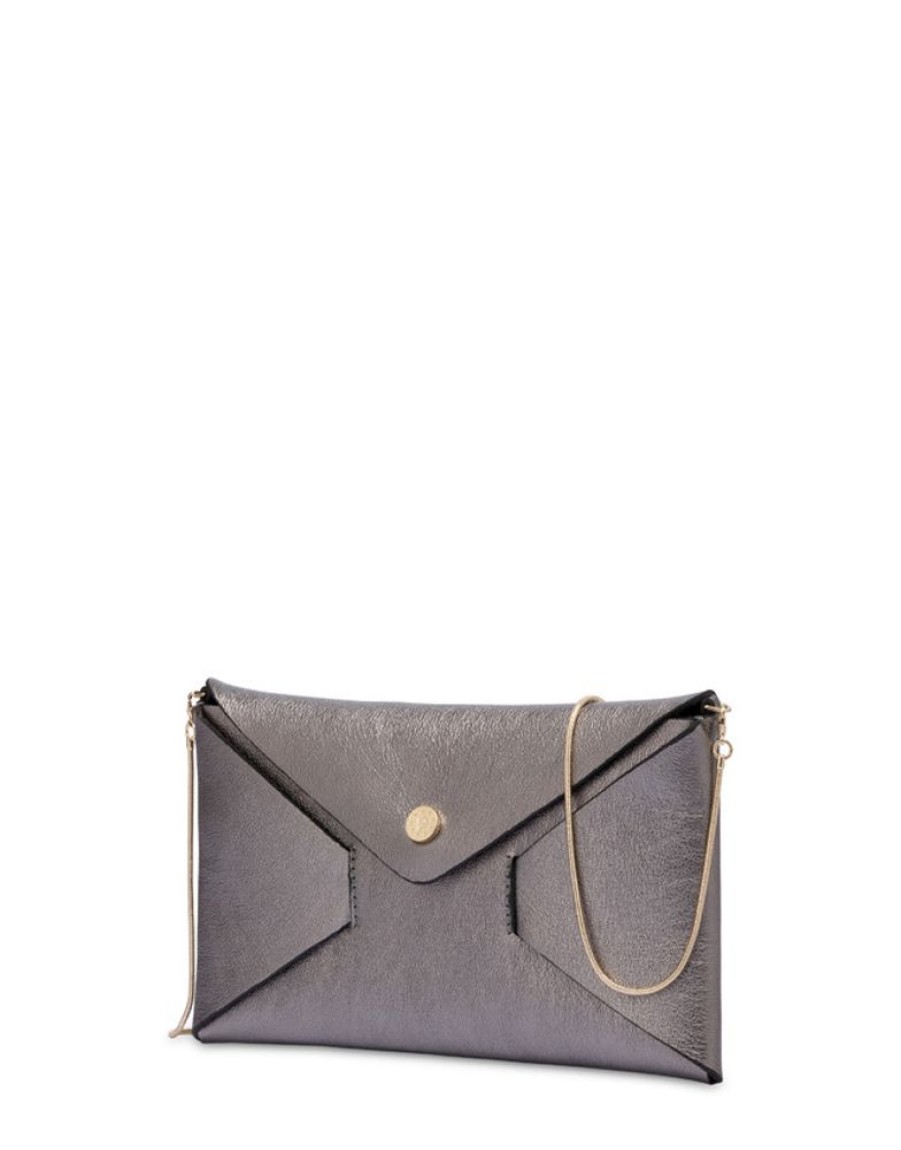 Pollini Pochette Mail In Vitello Laminato