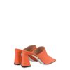 Pollini Mules Con Tacco In Camoscio Nina