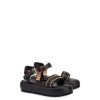 Pollini Sandali Flatform In Nappa Lady Tie