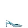 Pollini Slingback Con Stampa Pitone Iridescente Cote D'Azur