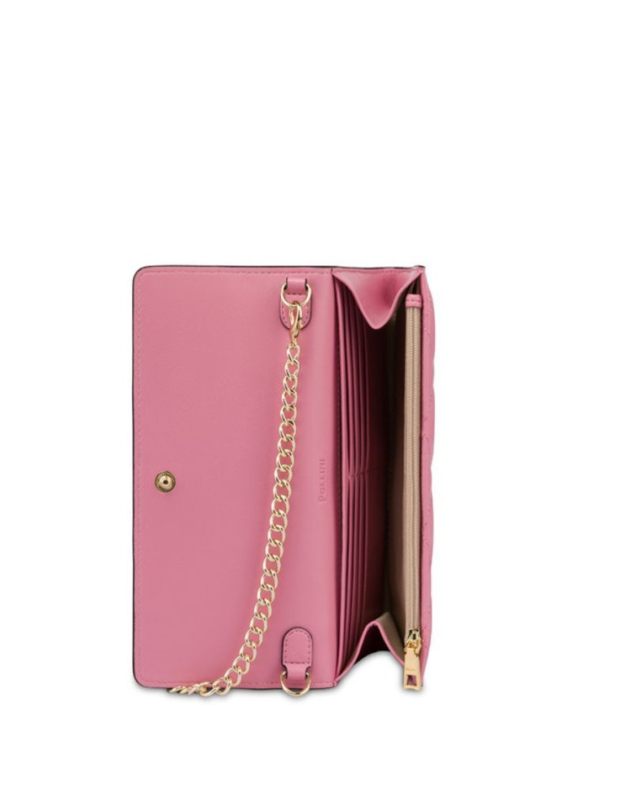 Pollini Portafoglio Trapuntato Wallet On Chain