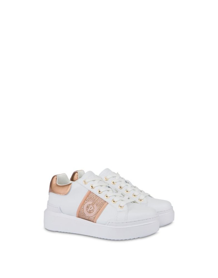 Pollini Sneakers Con Strass Diamond Carrie