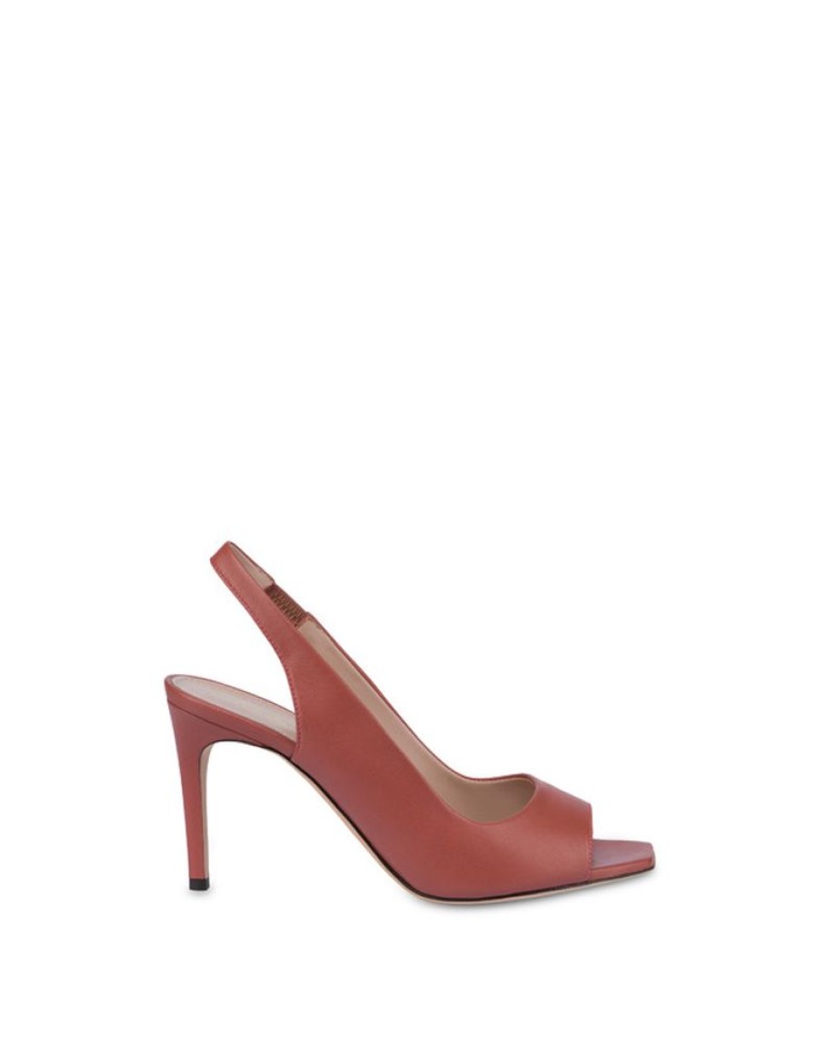 Pollini Slingback In Nappa Attitude