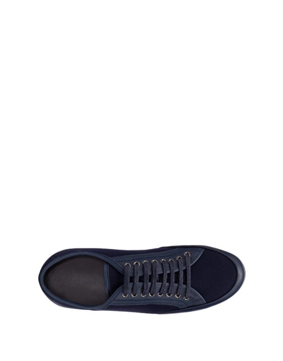 Pollini Sneakers In Vitello E Rete Sporty Driver