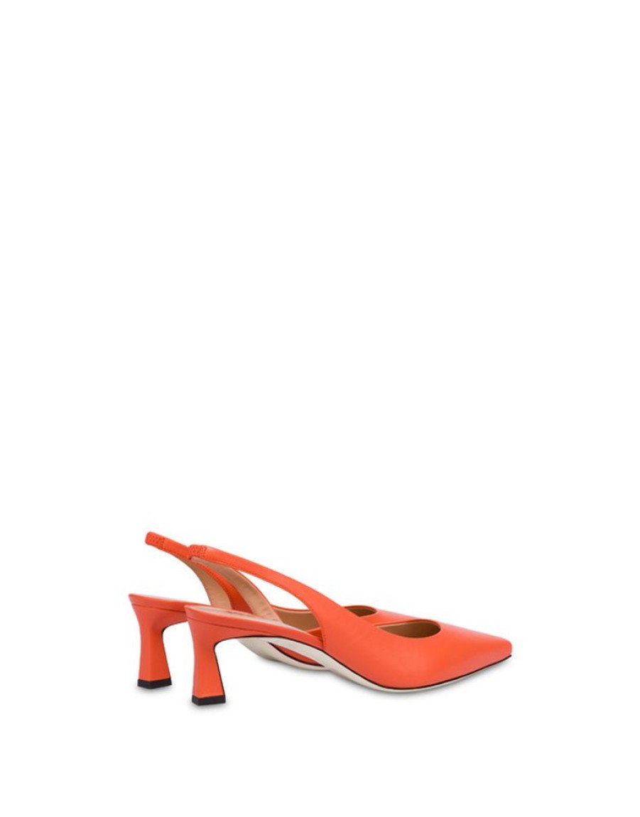 Pollini Slingback In Nappa Cote D'Azur