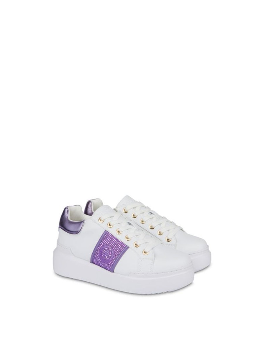 Pollini Sneakers Con Strass Diamond Carrie