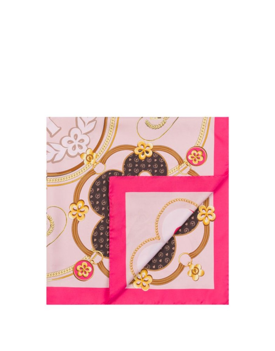 Pollini Foulard In Seta Macro Symbols