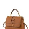 Pollini Borsa Top Handle Con Intreccio Agadir