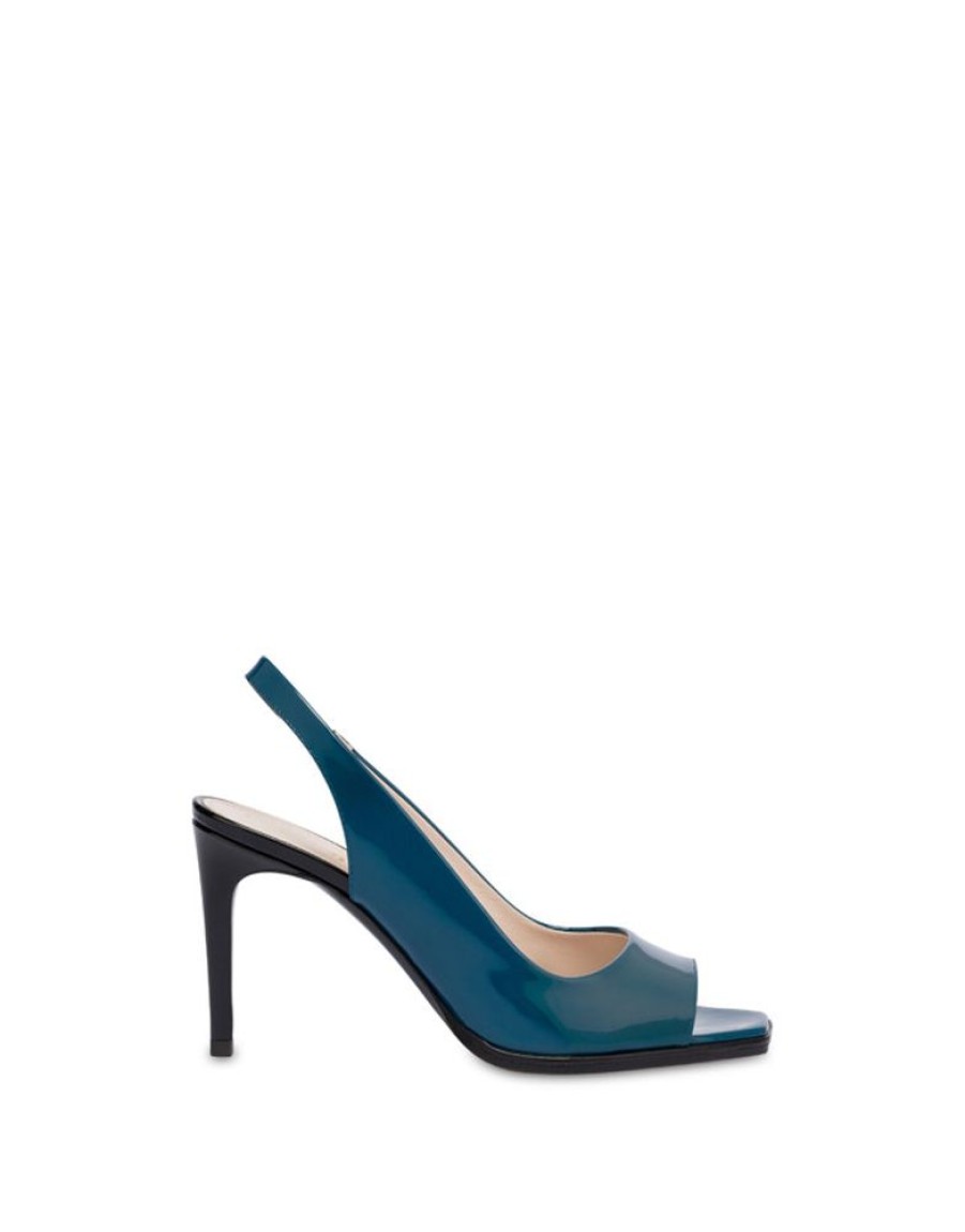 Pollini Slingback In Vernice Attitude