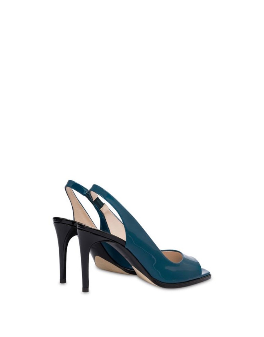 Pollini Slingback In Vernice Attitude