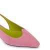 Pollini Ballerina Slingback In Nappa Cote D'Azur