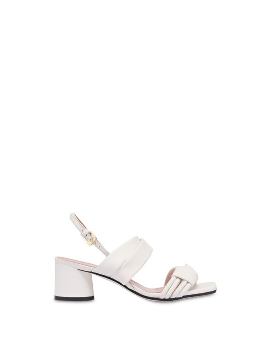 Pollini Sandali In Nappa Lady Tie