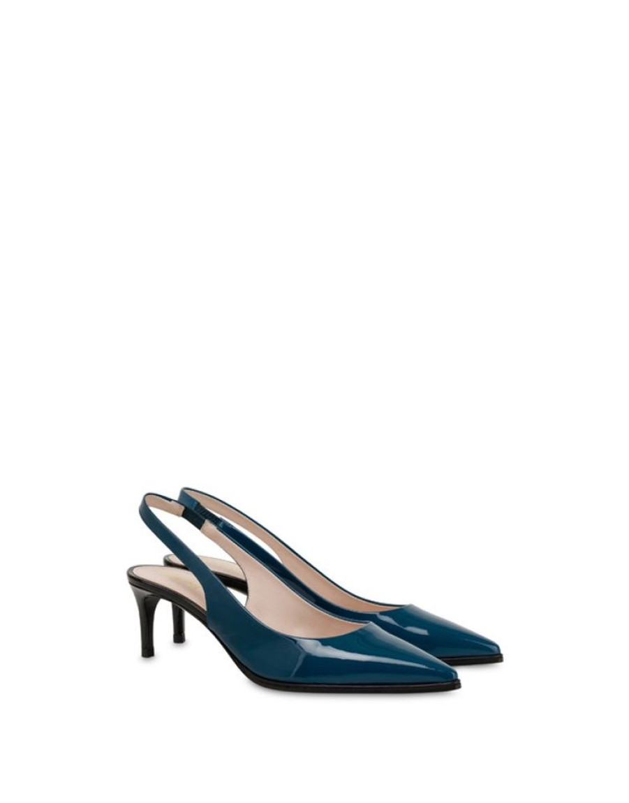 Pollini Slingback In Vernice Attitude