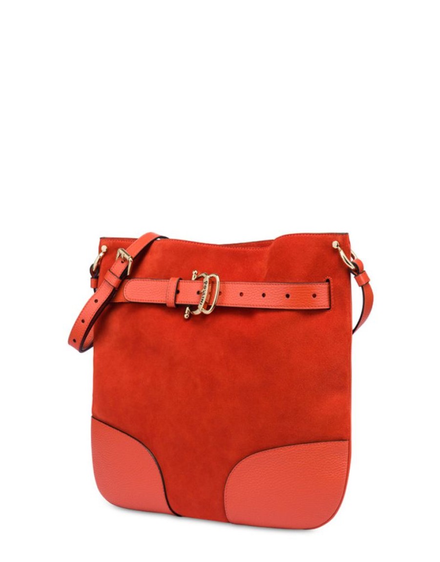 Pollini Hobo Bag In Crosta E Vitello Mastery