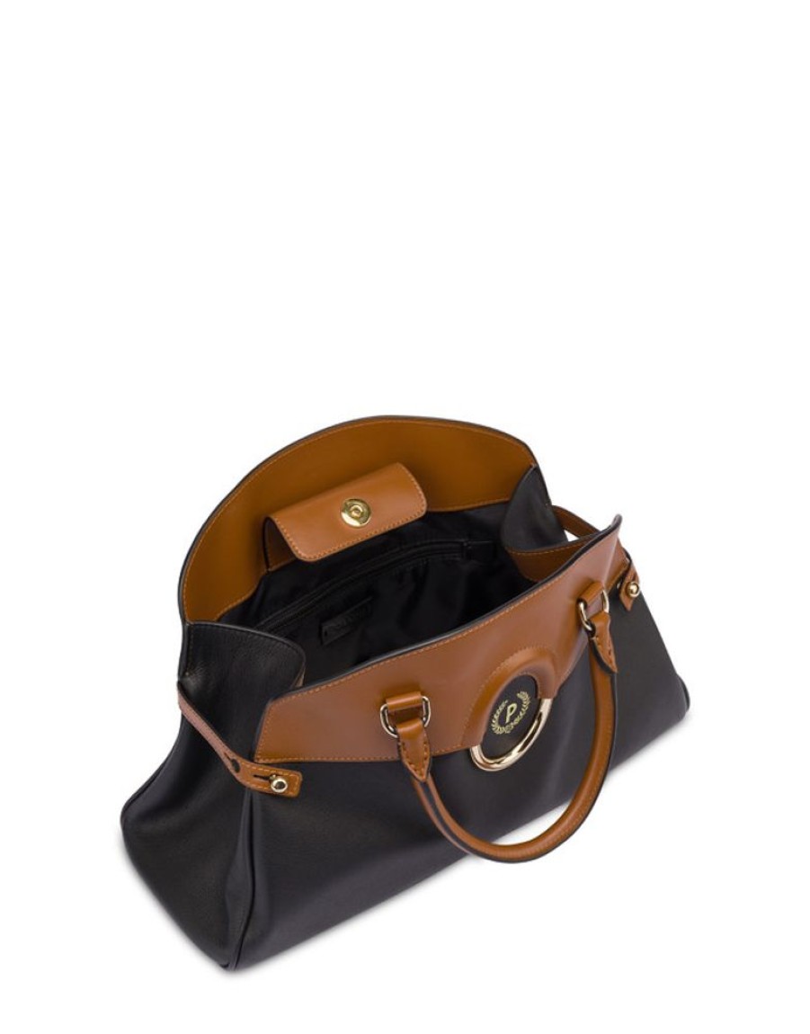 Pollini Borsa Doppio Manico Bicolor Wonder